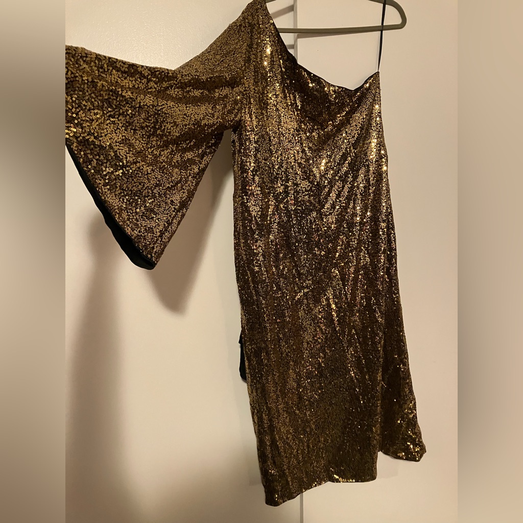 3x Glitz And Glam Dress In Gold — image 6 of 7